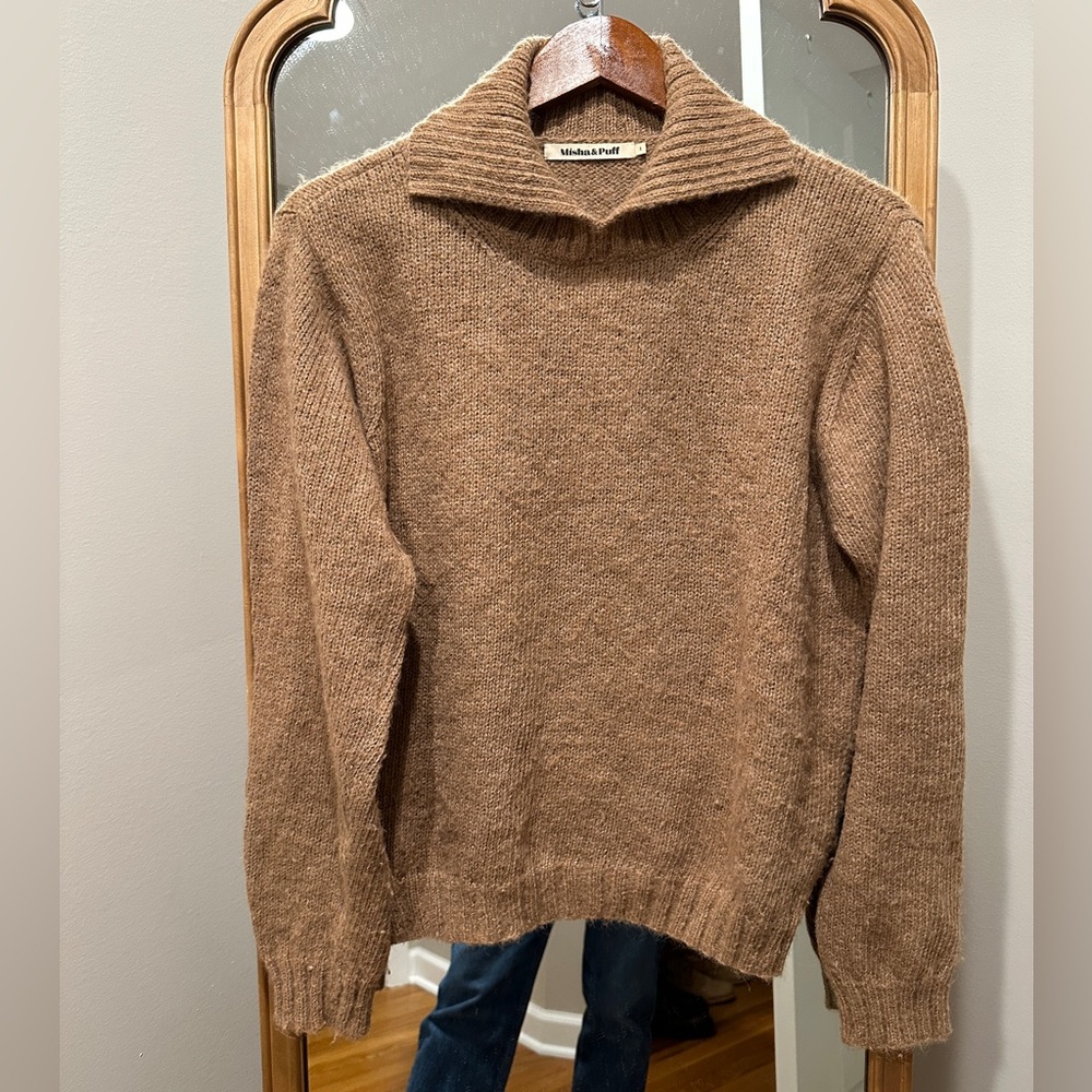 Misha and puff alpaca sweater